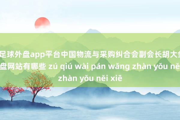 现金足球外盘app平台中国物流与采购纠合会副会长胡大剑-足球外盘网站有哪些 zú qiú wài pán wǎng zhàn yǒu něi xiē